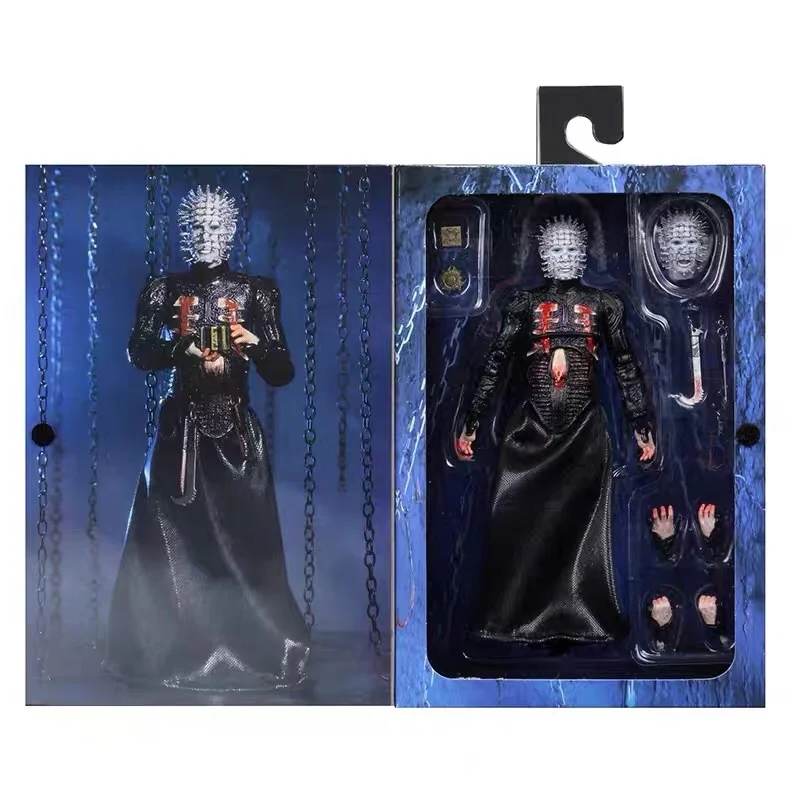 Neca Hellraiser Ultimate Pinhead Action Figure Horror Model Doll Toy Halloween Toys Gifts For Gk Statue Birthday gift