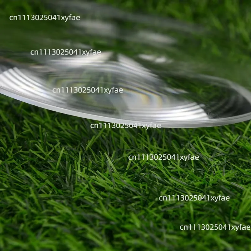 2pcs 250mm PMMA Optical Fresnel Lens, 210mm Focal Length Solar Concentrating Condenser Lens