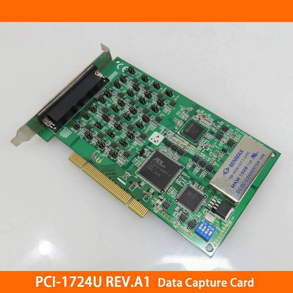 

For Advantech 14 Bit 32-Channel Isolated Analog Output Card Data Capture Card PCI-1724U REV.A1