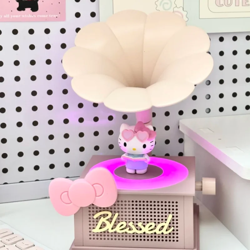 جديد ميلودي مرحبا كيتي قلادة نظام الصوت الهدايا عمل الشكل زخرفة مكتب ديكور يمكن تقديمها كهدية للأصدقاء أو فتاة #4