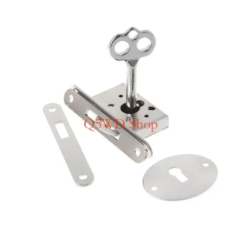 Khóa ngăn kéo cổ điển Q5WD với khóa đồ cổ nhỏ hộp nhỏ