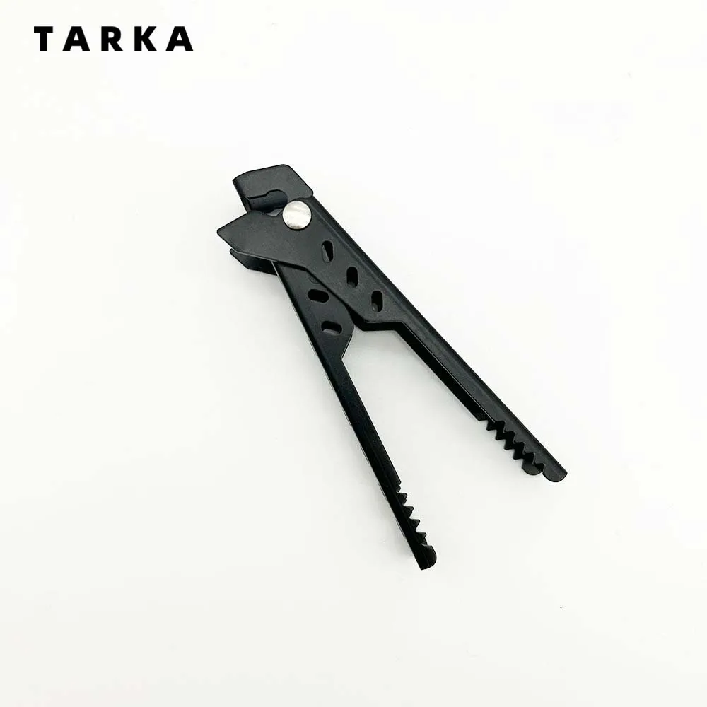 TARKA Camping Picnic Aluminium Alloy Clip Kitchen Tools Food Clip Cooking Cake Clip Bowl Pot Clamp Tray Tableware Accessories