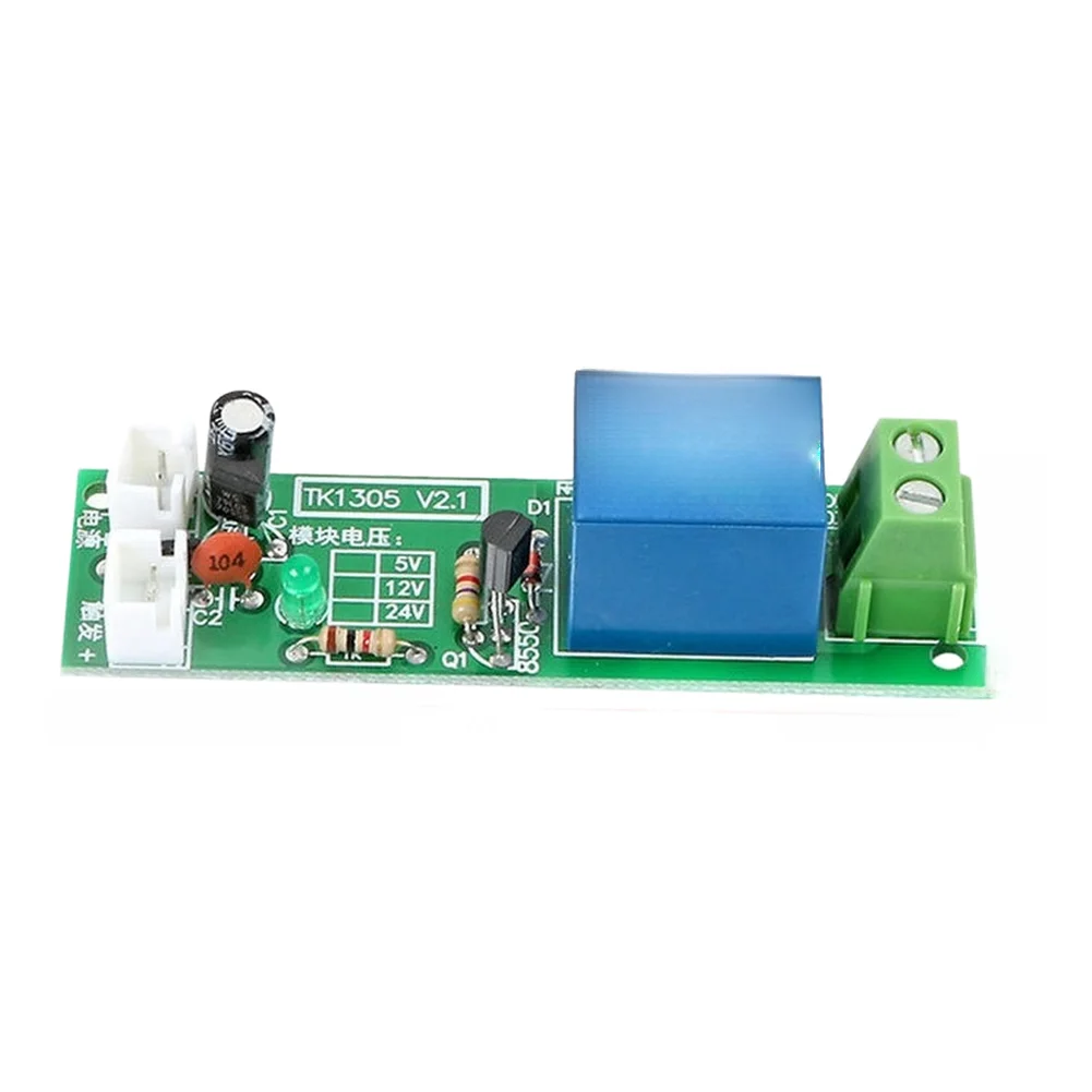 2PCS 12V Time Delay Relay Module Dual Trigger Adjustable Switch For High Current Load Control Electrical Supplies