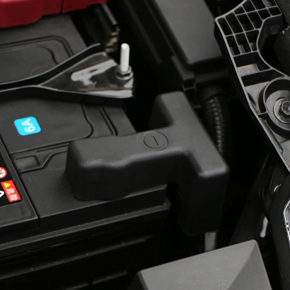 ABS Car Battery Negative Terminal Protection Cover for Nissan Murano Maxima Teana 2015-2018 Engine Bay Decor Protection Acc