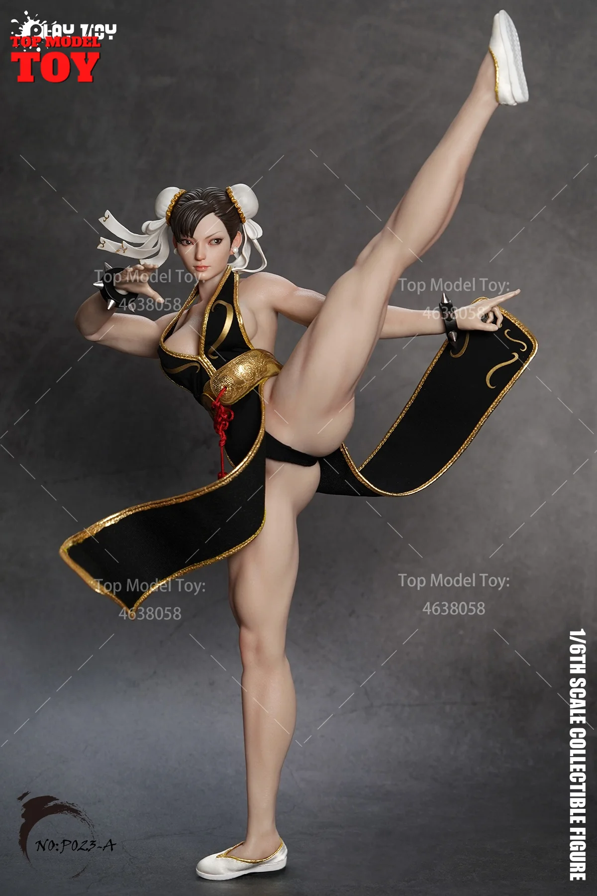 PLAY TOY 1/6 Scale P023 Fighting Goddess Chun-Li Female Soldier Action Figure Full Set 12