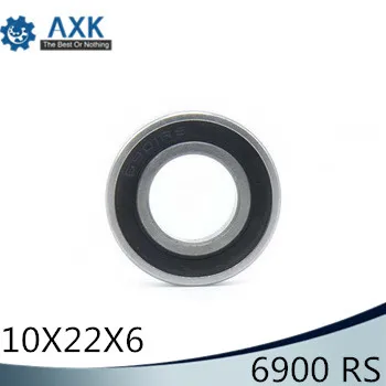 6900-2RS Bearing ABEC-1 (10PCS) 10x22x6 mm Metric Thin Section 6900 2RS Ball Bearings 6900RS 61900 2RS