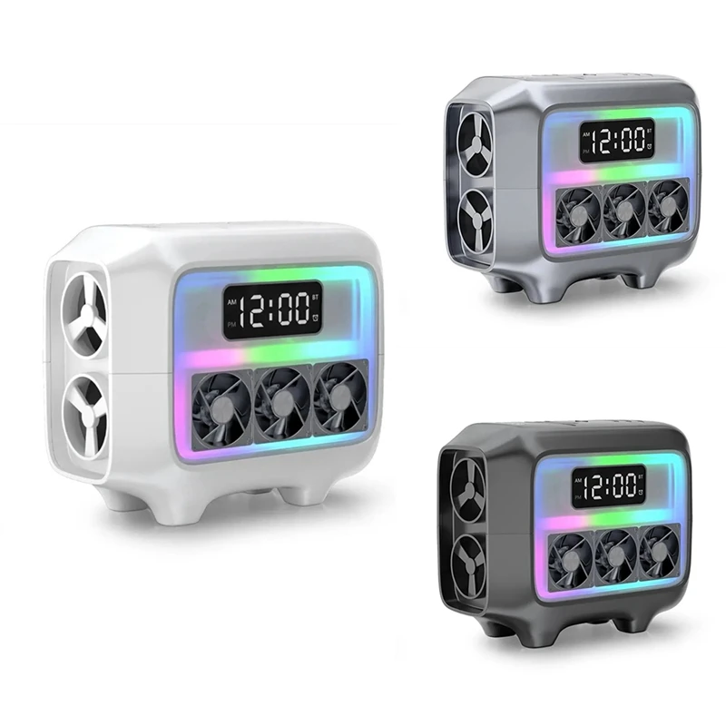 Bluetooth-динамик, стереодинамик, беспроводное зарядное устройство, светодиодный светильник, будильник, станция быстрой зарядки для смартфона