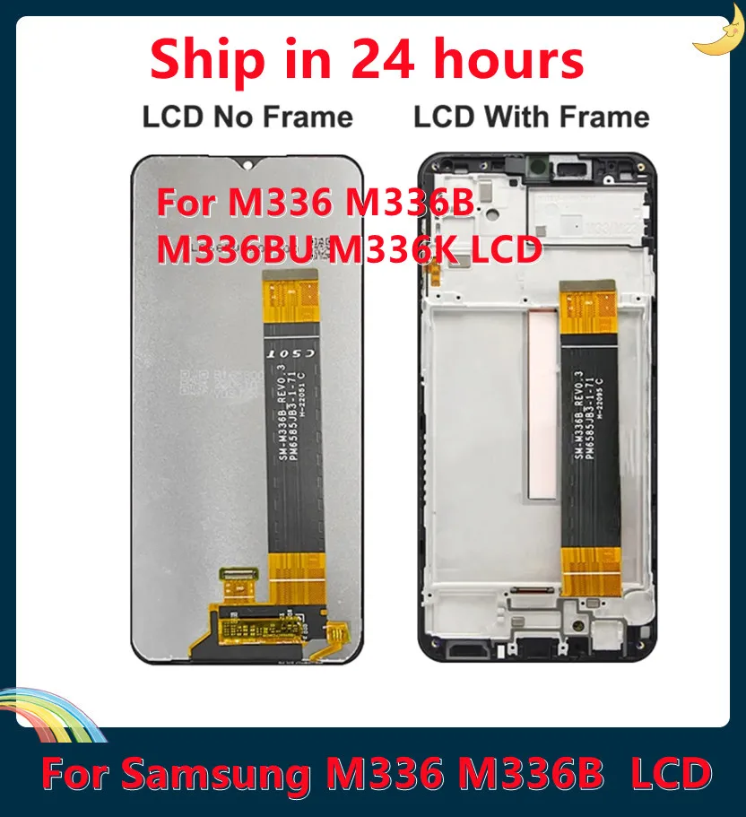 High Quality 6.6\'\' M33 5G M336 For Samsung  M336 M336B M336BU M336K LCD Display Touch Screen Digitizer Assembly Replacement