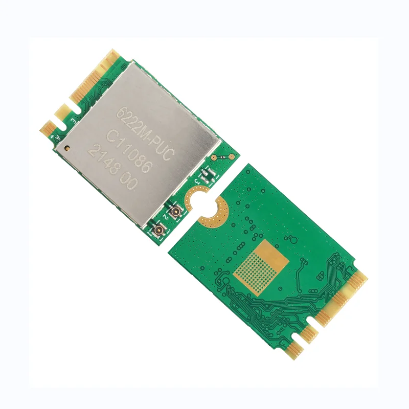 Módulo NIC 6222M-PUC de doble banda, WIFI, Bluetooth, chip RTL8822CE incorporado