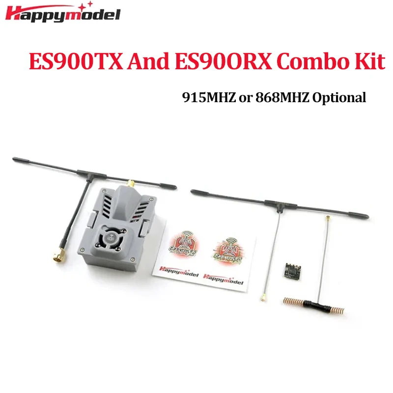 Kit ExpressLRS 915MHz/868MHz Enlace FPV de baja latencia para drones de largo alcance Latencia de 12 ms Alcance de 10 km |   Integración Betaflight