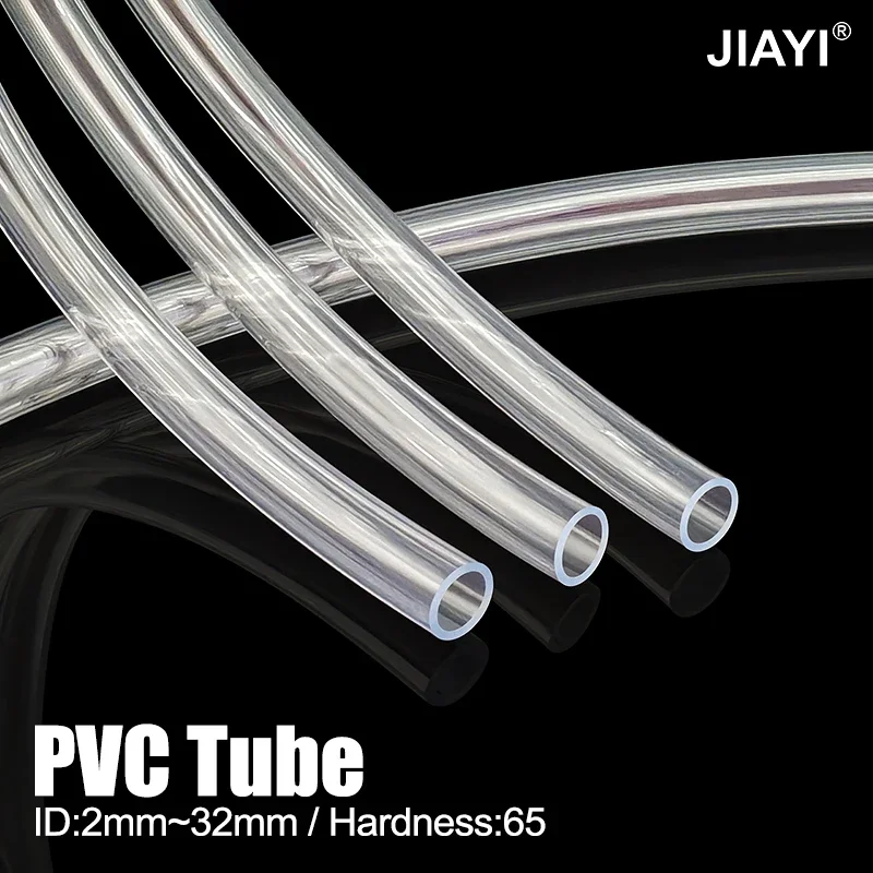 Lightweight Anti-Kink Clear PVC Hose ID 1-32mm Flexible Non-Toxic Crack Resistant Water Pipe For Aquarium Fish Tank Garden Pump