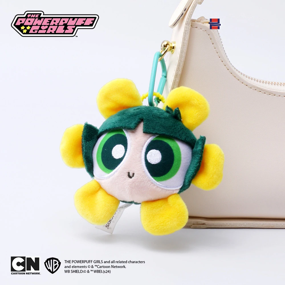 花のデザインのぬいぐるみキーホルダー,車の人形,かわいい,バックパック,オリジナル,誕生日プレゼント,12cm