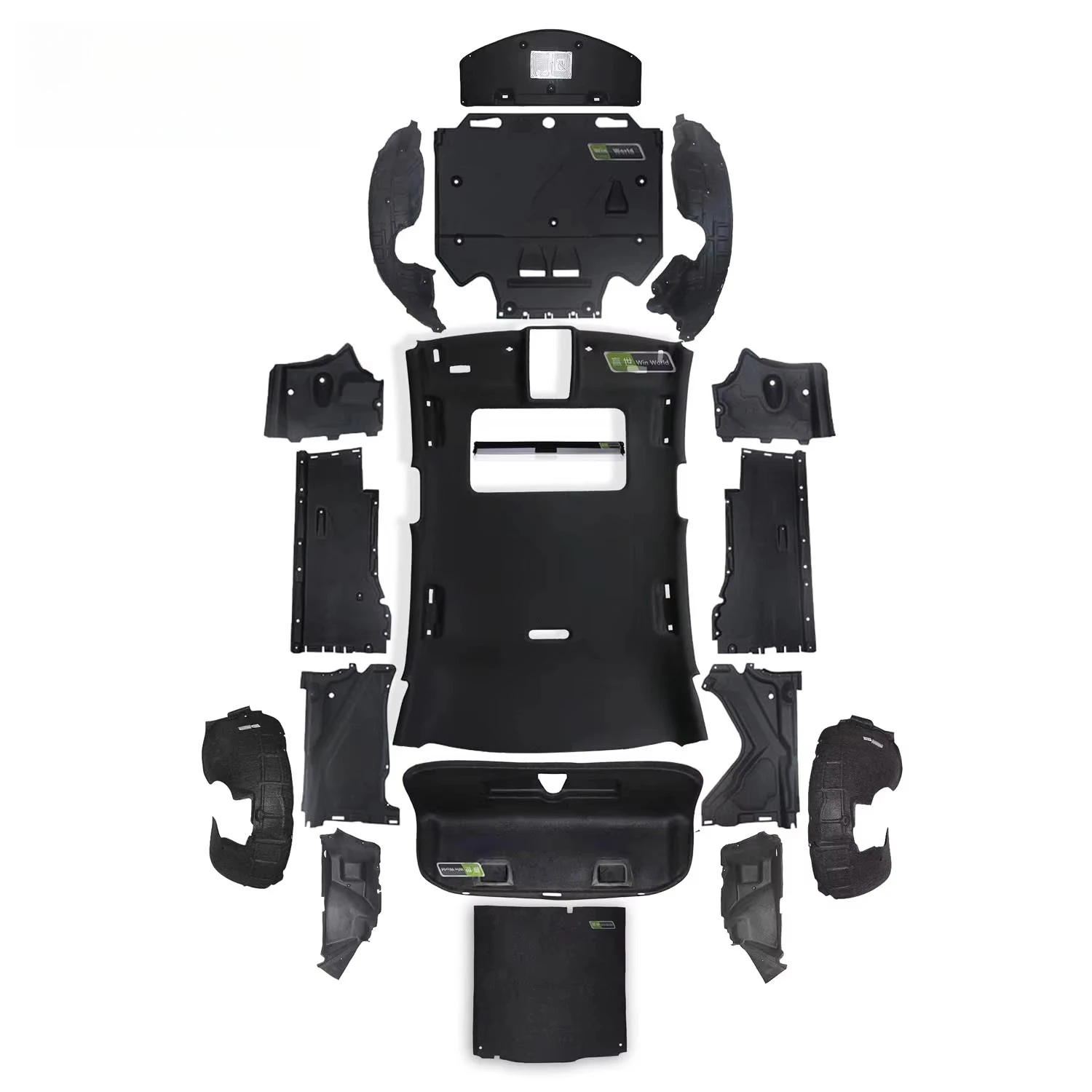 

Оптовая продажа с фабрики, аксессуары для автомобильных запчастей, индивидуальные запасные части для кузова автомобиля, оригинальный салон автомобиля для Audi A3 A4