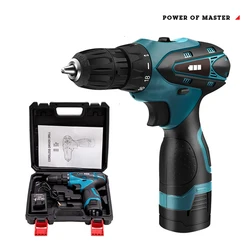 12V 16.8V Elétrica Cordless Screwdriver Recarregável Driver Drill Broca de Impacto Sem Fio Mão Broca Home Improvement Power Tool