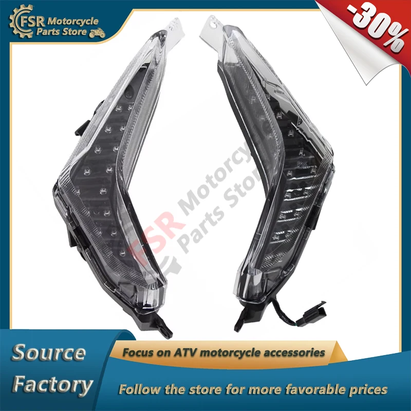 

Front Left/Right Indicator, Fits Kymco AK 550 2017-2023 & AK 550 Premium 2023-2024,P/N:33400-LGC6-E00 33450-LGC6-E00,Original