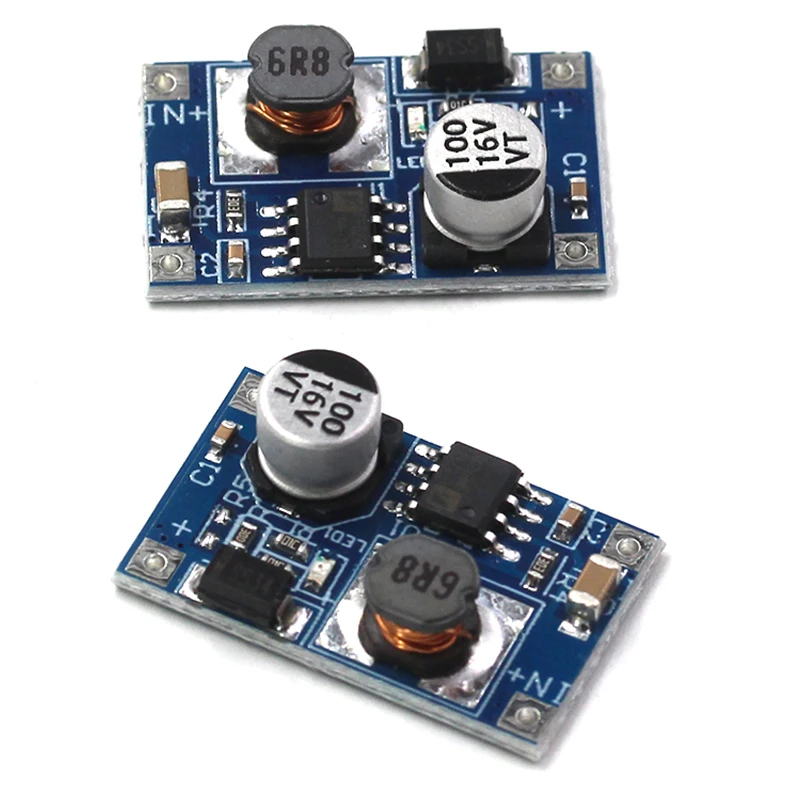 Módulo do impulso do poder superior, banco do poder da bateria do lítio, USB, 3V-6V a 12V 3.7V, 8W