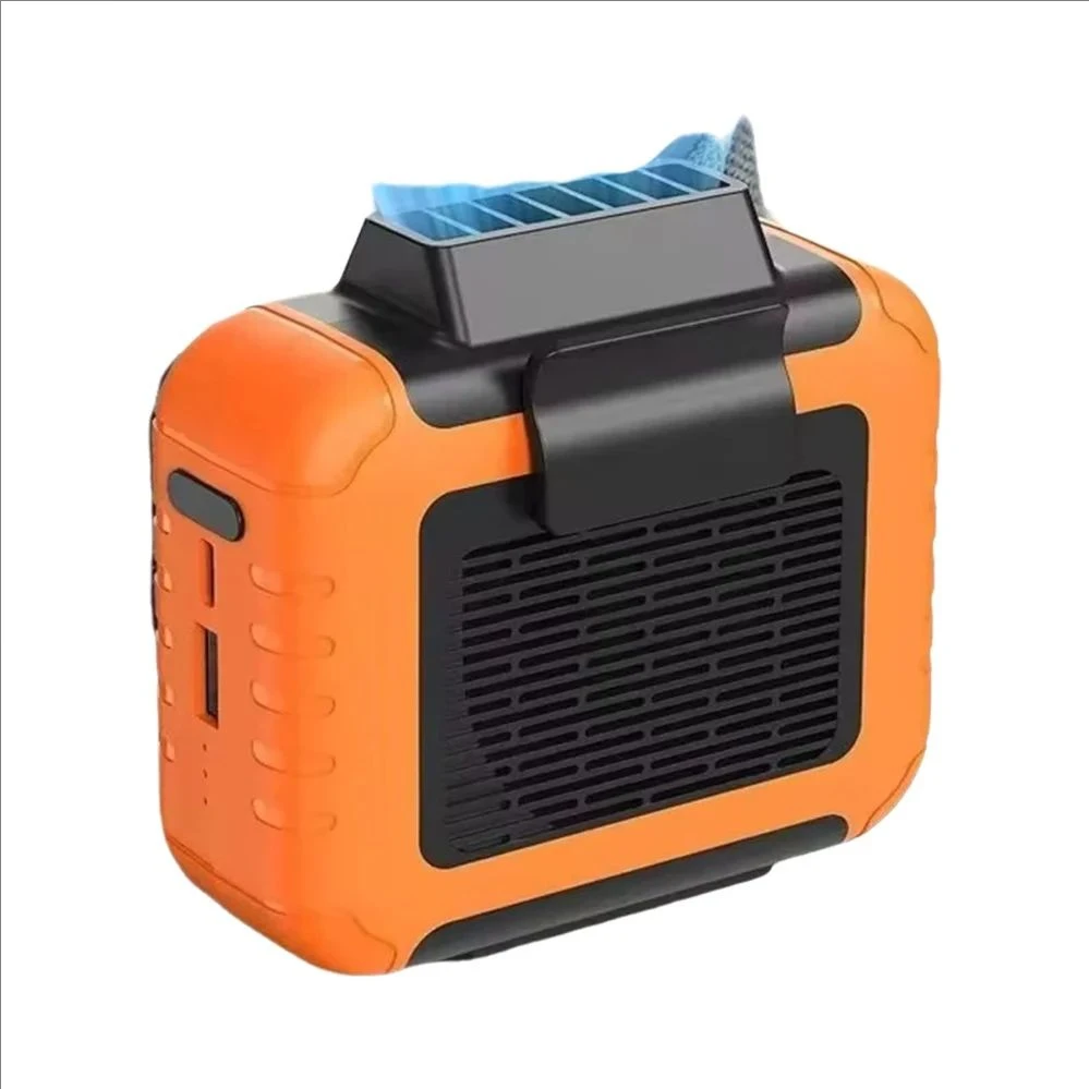 

6000mAh Portable Waist Clip Fan with 24H Working Time,Rechargeable Battery Operated Personal Hands-free Fan for Work Hiking
