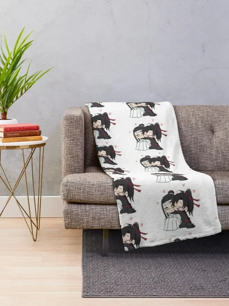 Wangxian Throw Blanket Decorative Beds wednesday Blankets