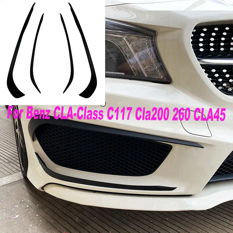 Applicable to Mercedes-Benz CLA-Class C117 Cla200 260 CLA45 2013-2015 AMG Front Bumper Air Knife Modification