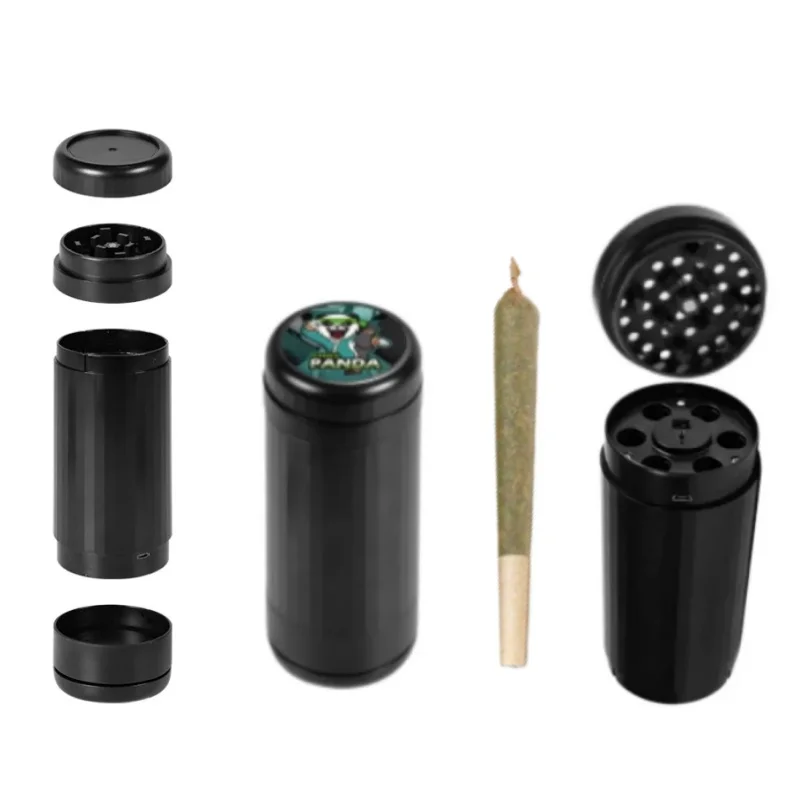 Electric Tobacco Grinder Rolling Paper Filling Machine Dry Herb Crusher Grass Grinders for Smoking Accessories Cool Gadget