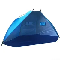 Beach Tent Sun Shelter Outdoor Sports Sunshade Tent for Fishing Picnic Beach Park UV-protective Ultralight Travel Tent