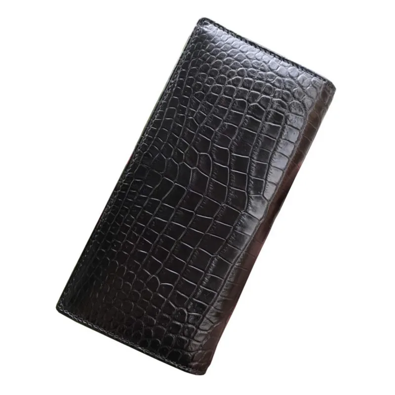 

New Men's Genuine Leather Non Splicing Trend Wallet Leisure Fashion Business Purse High Quality Multiple Card Positions Billfold