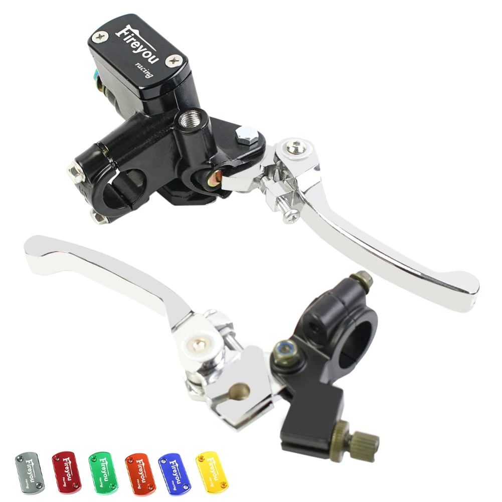 Pit Dirt Bikes 22mm Folding Handlebar Clutch Brake Lever For 50cc - 200cc CRF KLX TTR Apollo 125 ATV Dirt Pit Bike Motocross