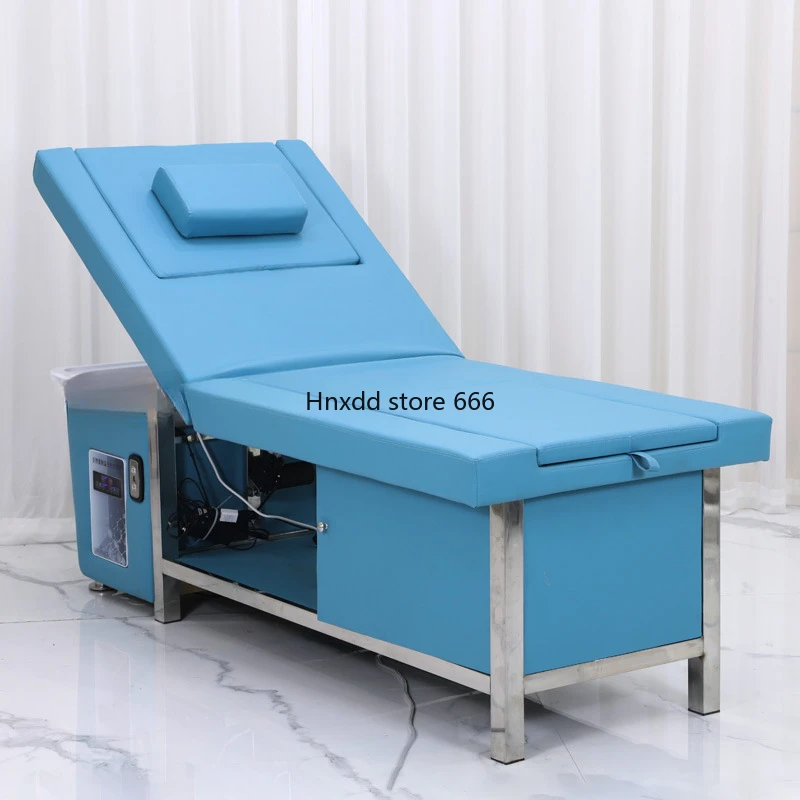 Japanese Head Spa Bed Massage Tray Water Therapy Aesthetics Reclining Salon Chair Hair Washing Salon Equipment Cadeiras