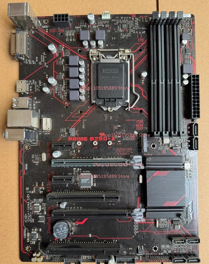 

Материнская плата ASUS PRIME B250-A, поддерживает процессоры 6-го/7-го поколения, память DDR4