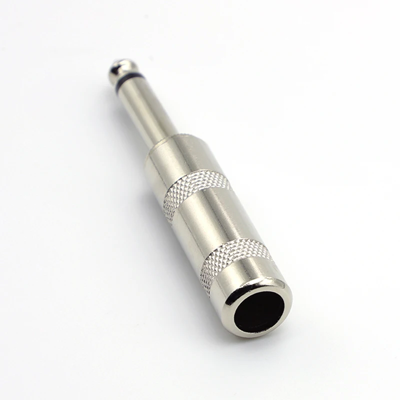 6.35mm assembly type plug microphone male 6.3 single tone plug 6.35 guitar plug   speaker line connector