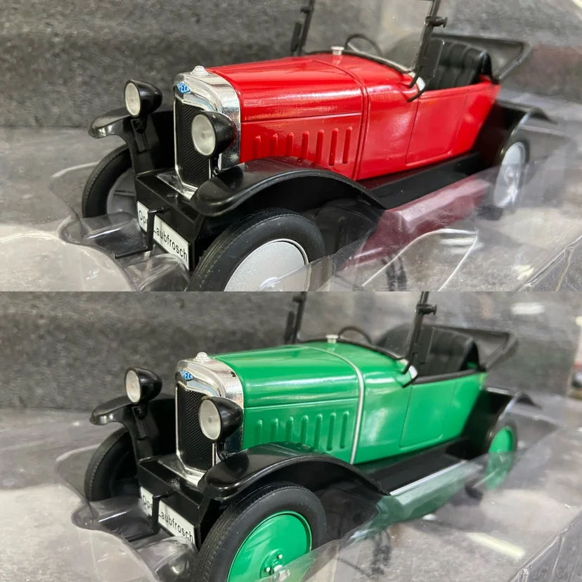 

MCG 1:18 4 PS Laubfrosch RHD 1924 Vintage Car Simulation Alloy Metal Static Car Model Toy Gift