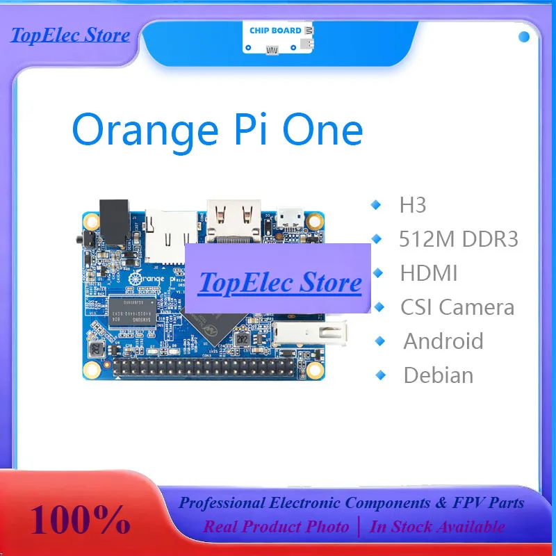TopEsOrange Pi One H3 512MB Quad-core Support Ubuntu Linux And Android Mini PC