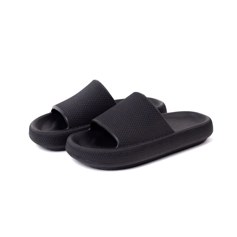 Zapatillas De plataforma para hombre y Mujer, chanclas ligeras De suela suave, Zapatos informales antideslizantes para playa, sandalias De verano