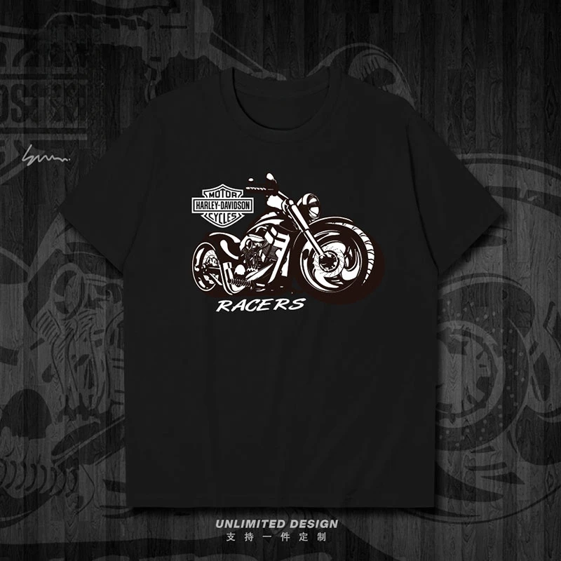 

New Future Motorcycle Creative Printed Graphic T-shirt Men's and Women's Short Sleeve Breathable Motorcycle T-shirt Moto GP