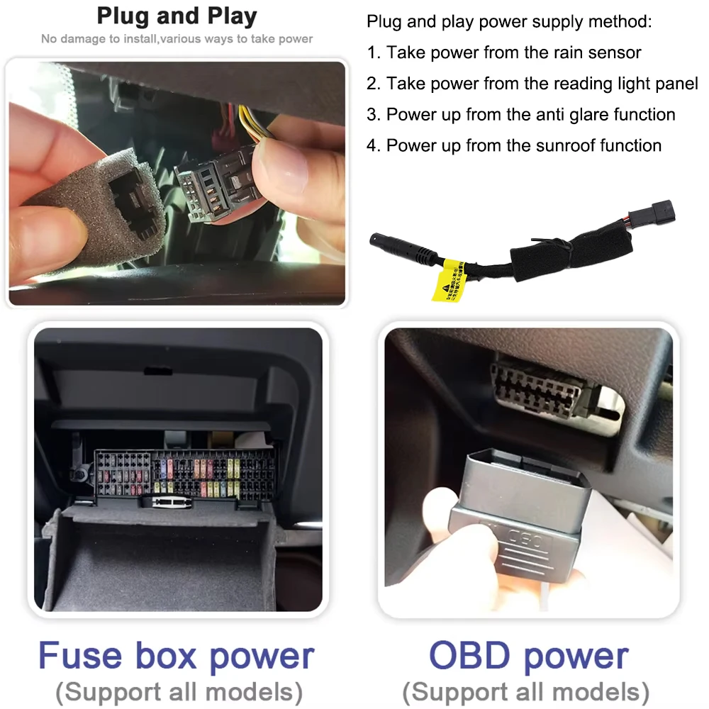 Для DR 7.0 SportequipeEbro S800 Tenet T8 Xcite X-Cross X Cross 8 Wifi 4K DVR Dash Cam Camera Sony Lens IMX335 Видеорегистратор