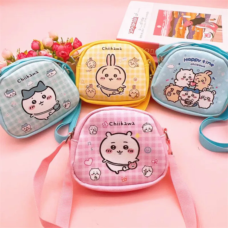 Portable Girl Hachiware Girlish Heart Cartoon Shoulder Bag Cute New Go Out PU Crossbody Bag Storage Travel Bags for Woman