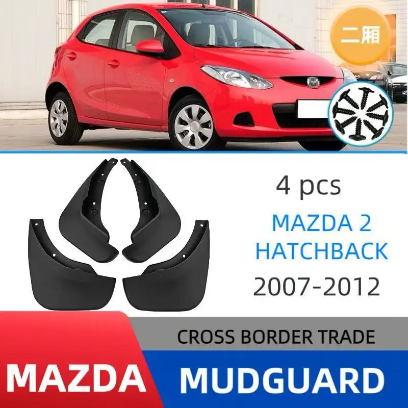 

Suitable for 2007-2012 Mazda 2 Hatchback hatchback car accessories protective body fender skin