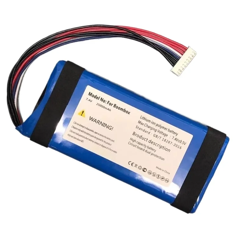 Newest GSP0931134 01 7.4V 10000mAh Lithium-ion Rechargeable Battery for JBL Boombox1/2/3 High Quality Bluetooth Speaker Battery