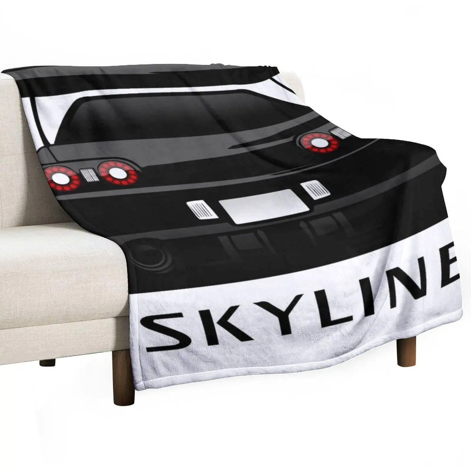 Nissan Skyline GT-R R32 Throw Blanket warm for winter Travel Blankets