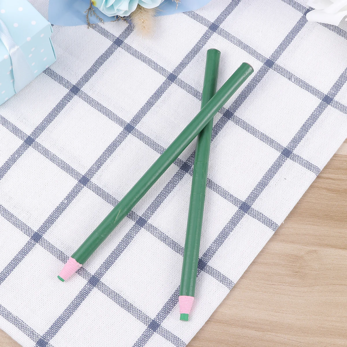 

12Pcs Peel-Off Marker Easy to Use for Wood Glass Ceramic Cloth Metal Fabric Marking Pencil Grease Pencil