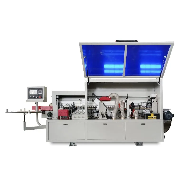 Fully Automatic Wood Edge Banding Machine 2000W Heavy Duty Motor For Thick PVC Strip Trimming
