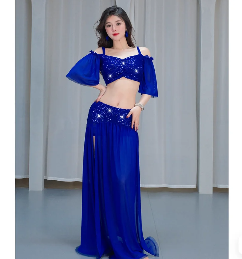 

Sexy Belly Dance Performance Costume for Female Exotic Oriental Dance Performance Costume