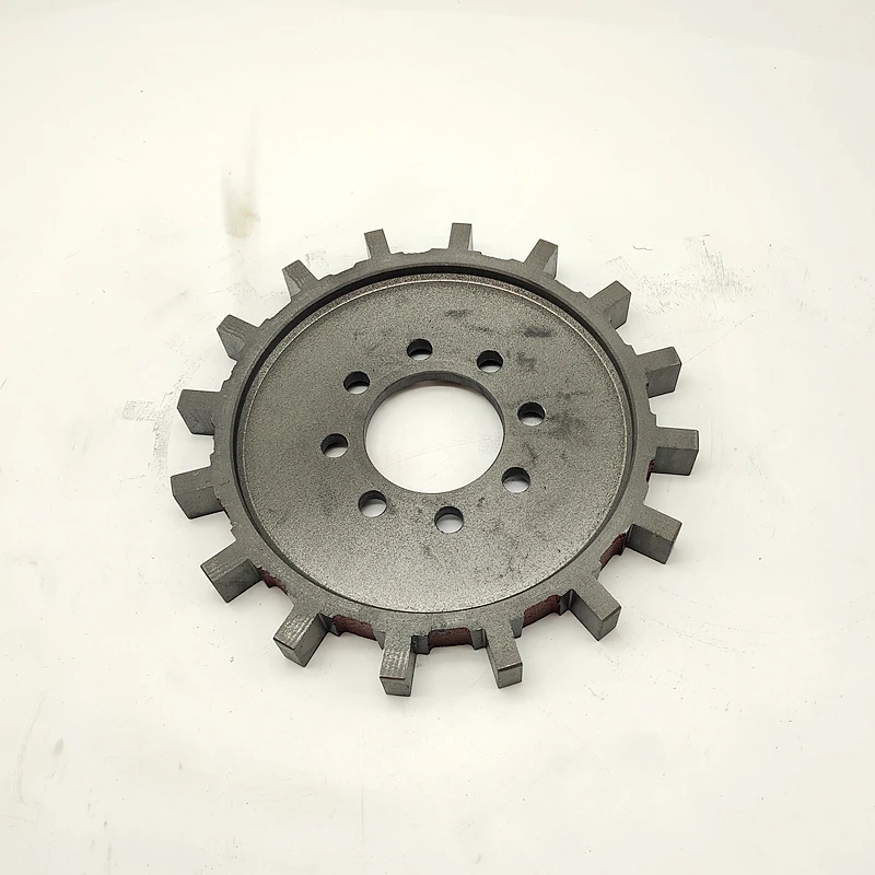 Gear box inner and outer teeth Aluminum ring gear Iron ring gear 40A Marine gearbox coupling plate assembly 16 tooth rubber