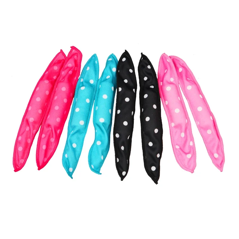 10 Pcs/Lot Hair Curlers Soft Sleep Pillow Hair Rollers Set Best Flexible Foam and Sponge Magic Hair Care DIY Hair Styling Tools