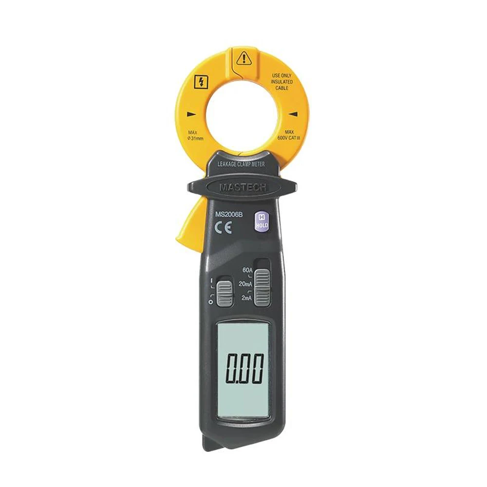 Mastech MS2006B Digital Clamp Meter Multimeter DC AC Current Voltage Current Tester Voltmeter Ammeter Resistance Capacitor Temp