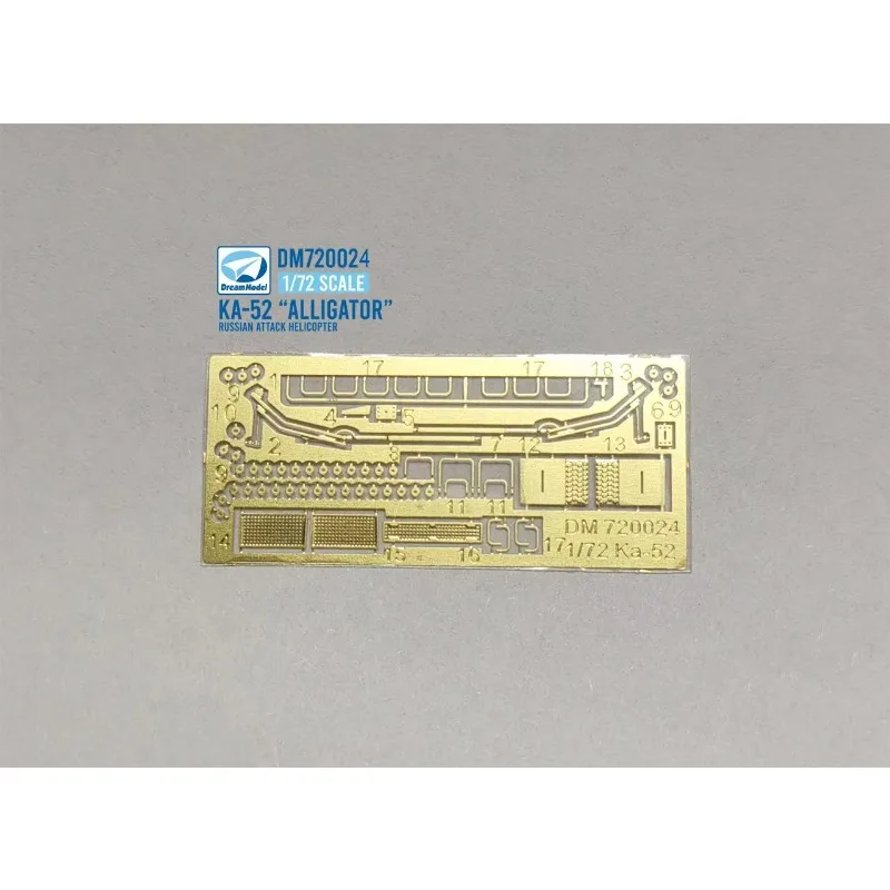 DROOMMODEL DM 720024   1/72 Schaal Russische KA-52 "Alligator" Attack Helicopter Assembly plastic modelbouwpakket