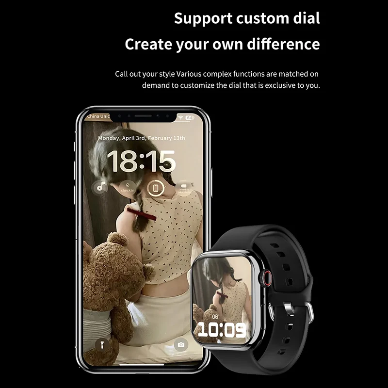 Xiaomi Smartwatch Dial to Answer Calls Śledzenie kalorii Serce Sport Sen Monitorowanie zdrowia Inteligentny zegarek Bluetooth Kobiety Mężczyźni Prezent