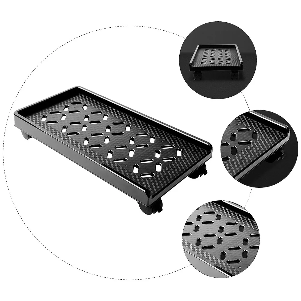 Stand Computer Cpu Tower Pc Holder Wheels carrello Mobile scaffale Carrier Host Machine Desk Mainframe Caster Rolling Carpet Floor Rack