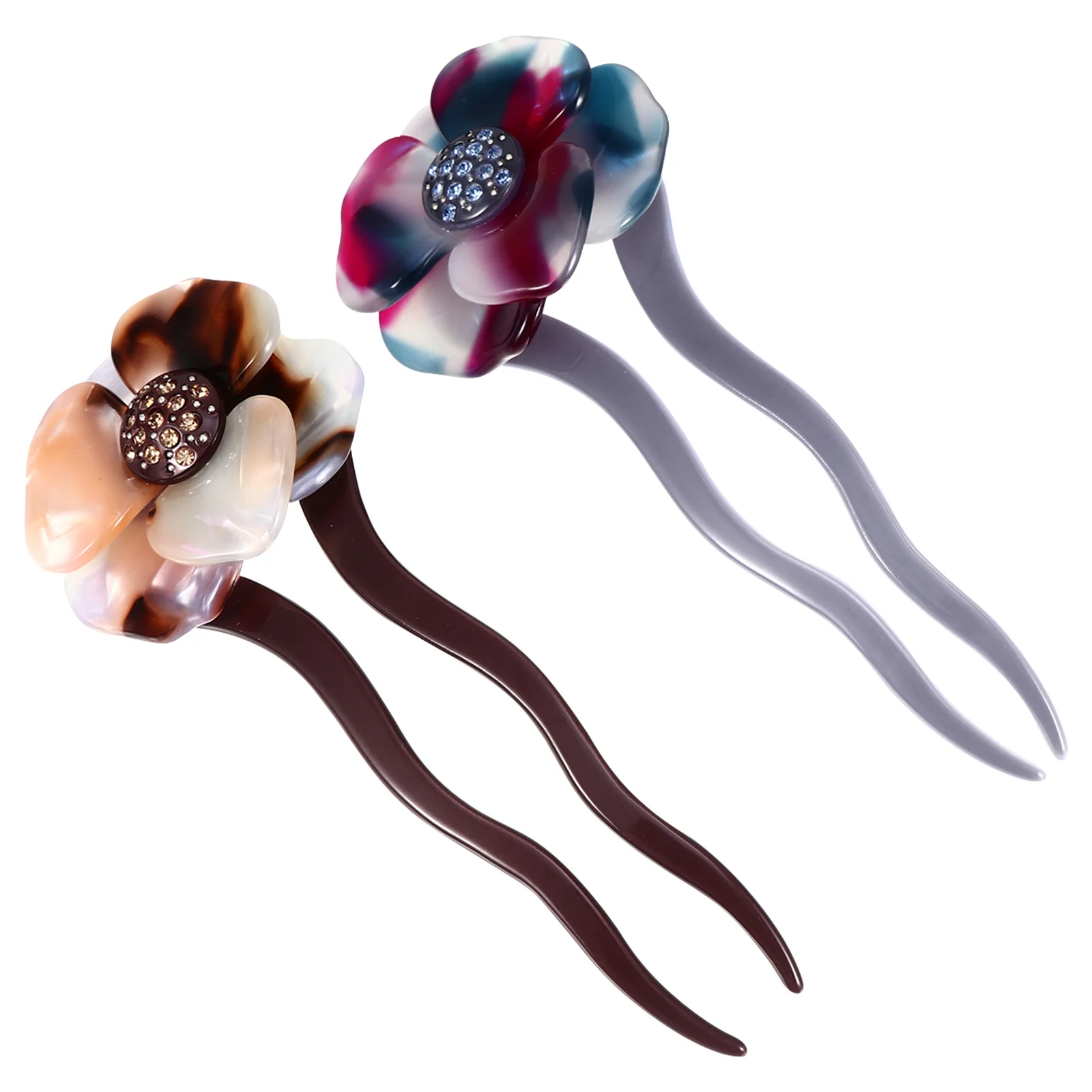 

Винтажная палочка для волос со стразами, универсальная декоративная булавка, классический дизайн, свадьба, день рождения, юбилей, повседневная одежда, палочка для волос в стиле ретро