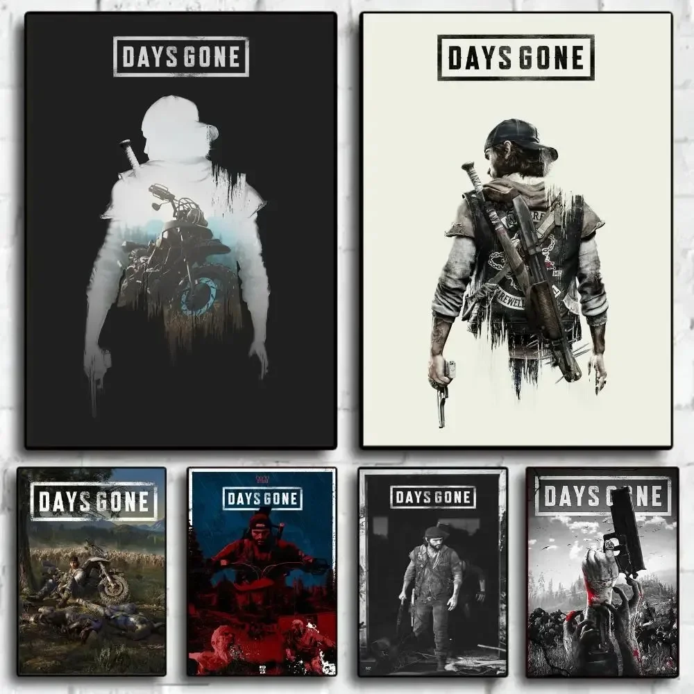 Days Gone-pintura en lienzo de buena calidad, impresiones y carteles, póster de calidad HD, arte de pared, estudio, sala de estar, dormitorio, decoración del hogar